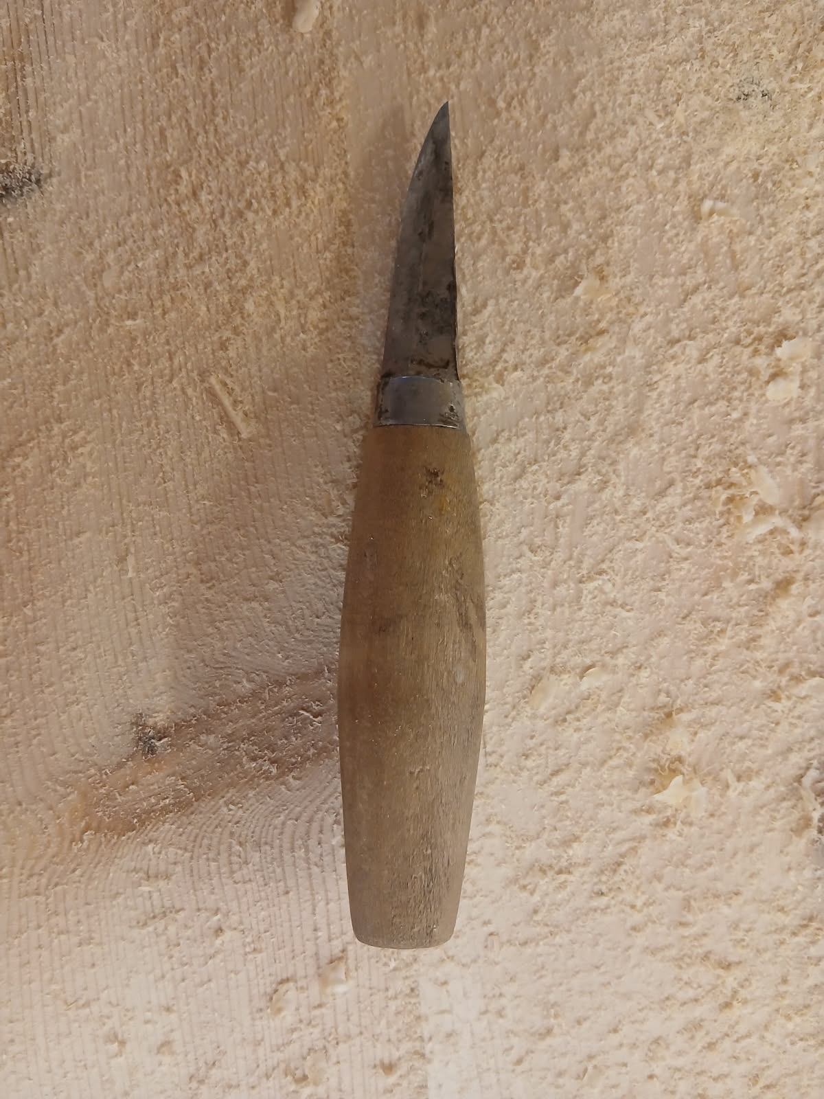 Spikkekniv og materialer